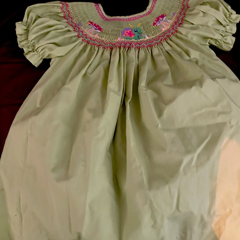 Green boutique dress